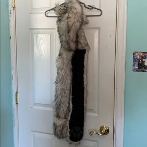 White Wolf Rave Hood